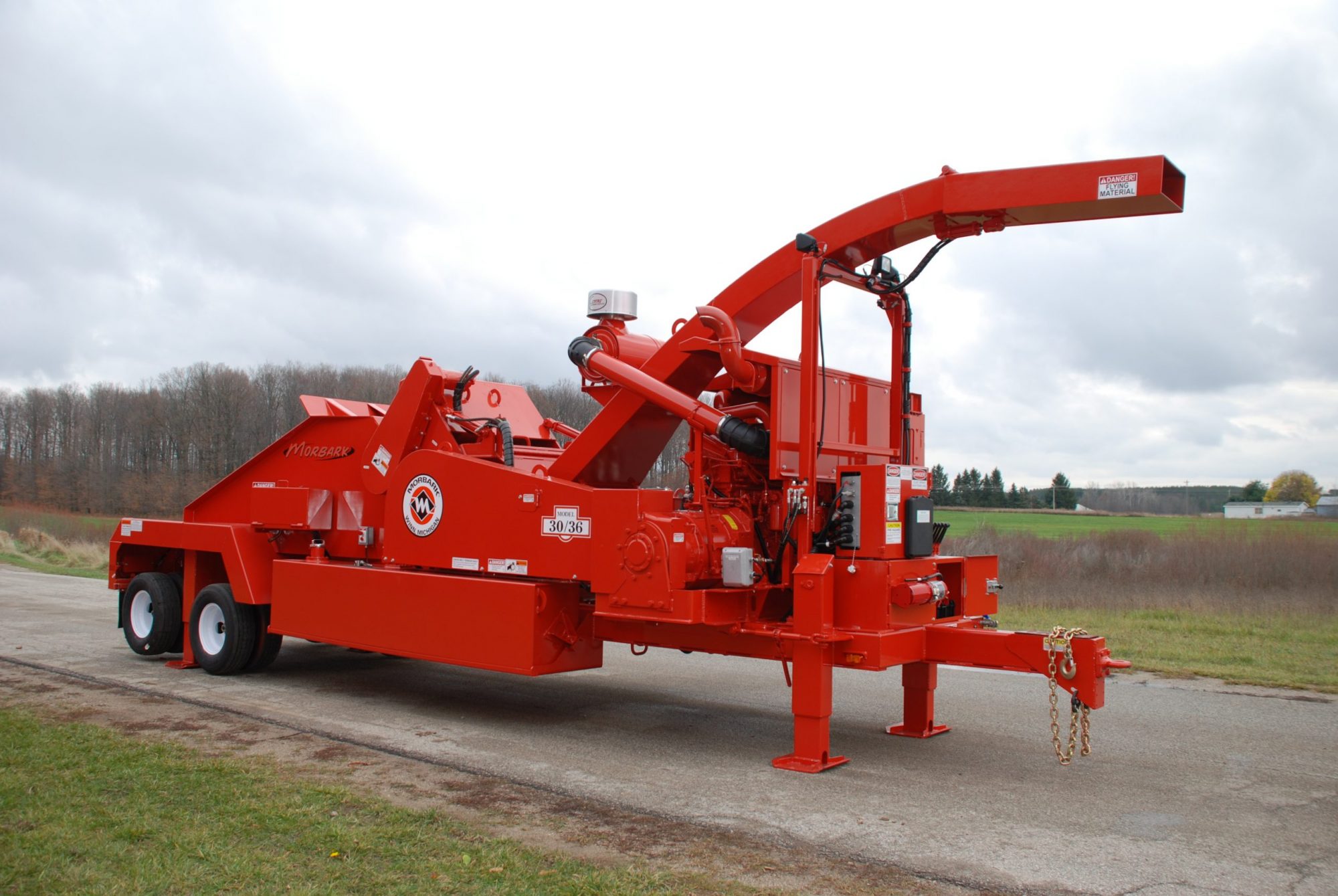 Morbark 30/36 Whole Tree Drum Chipper - Image 2