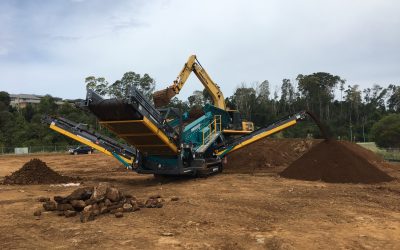 Another Powerscreen Warrior Screen delivered in New South Wales