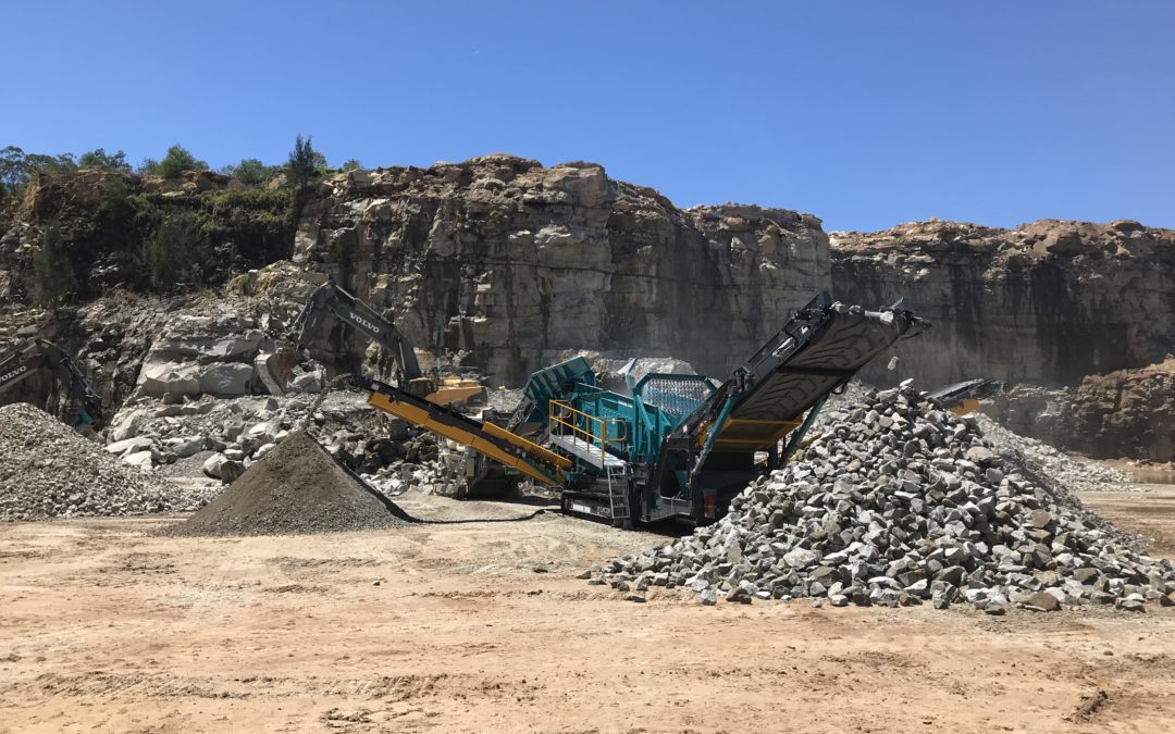 New Powerscreen Warrior 2400 to Lewis Quarries