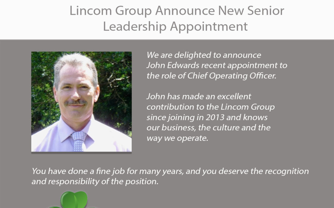 Lincom Group Announce New Senior Leadership Appointment