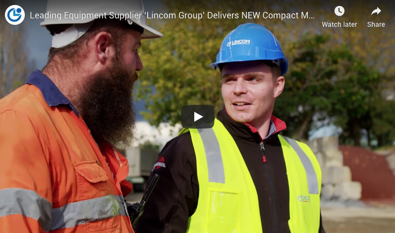 Leading Equipment Supplier ‘Lincom Group’ Delivers NEW Compact Mobile Impact Recirculating Crusher to Customer in Auckland