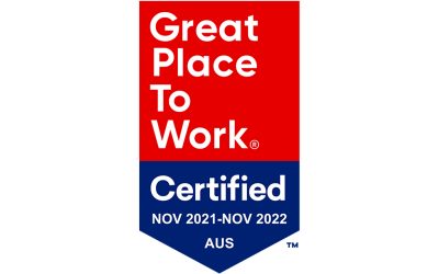 It’s official, we’re certified as a Great Place To Work