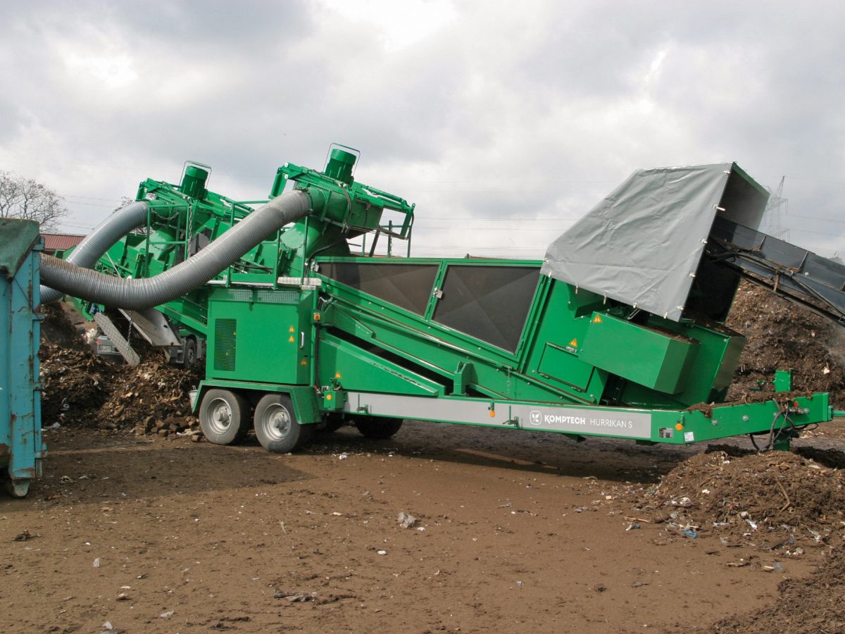 Komptech Hurrikan S Separator