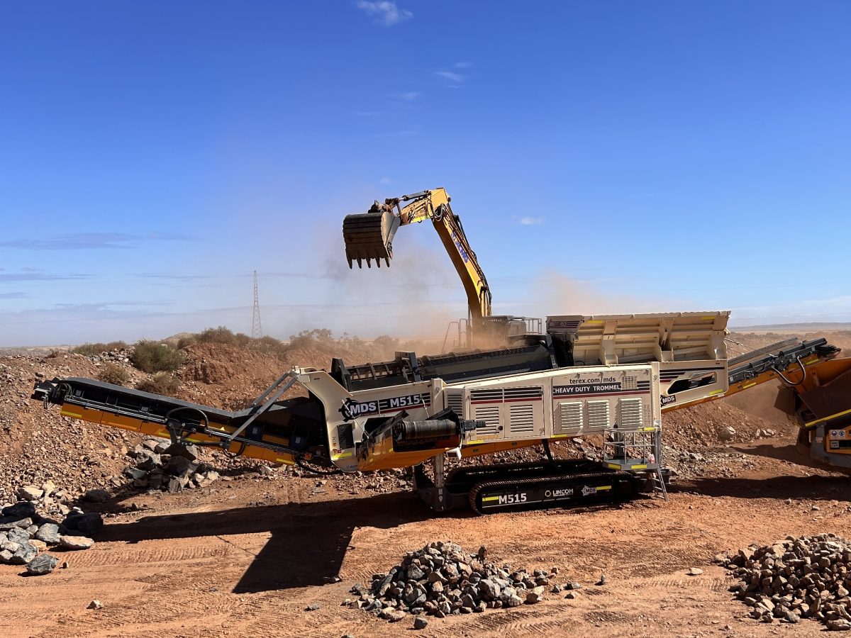 MDS Mobile Track Trommel M515