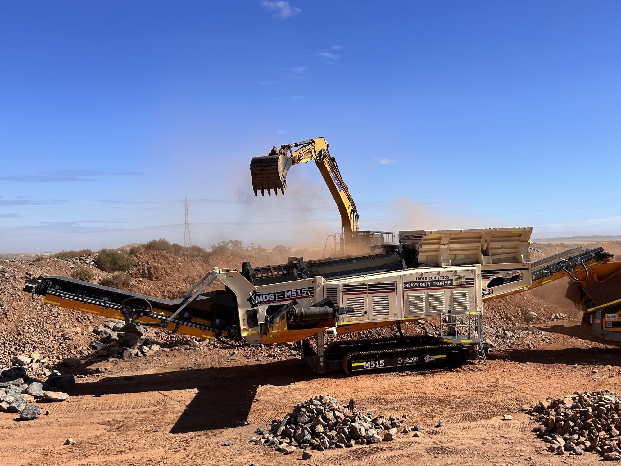 MDS Mobile Track Trommel M515