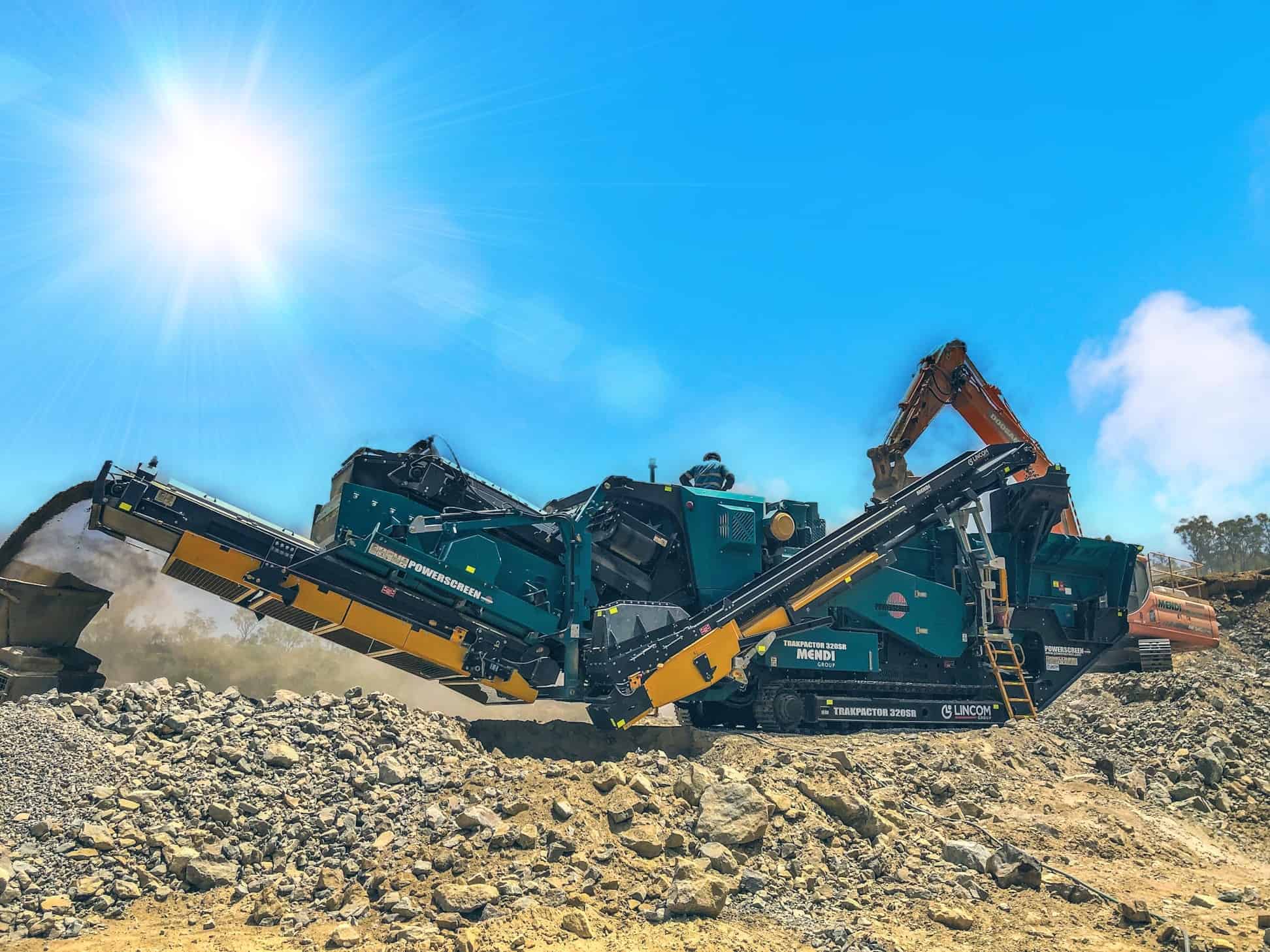 Mendi Powerscreen Trakpactor 320SR